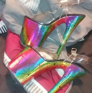 Pole dance heels